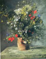 Flowers in a vase 1866
